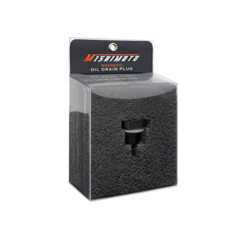 Mishimoto MMODP-12125B - MISMMODP-12125B - Mishimoto Magnetic Oil Drain Plug M12 x 1.25 Black - Shipped in Europe - Tuningsupply.com