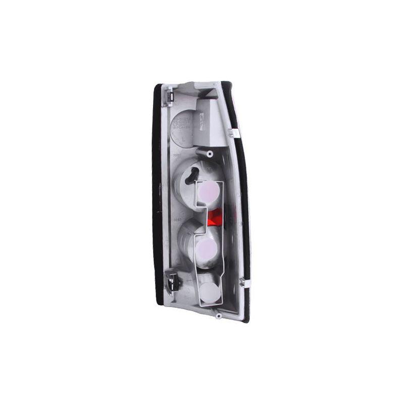 ANZO 211017 - ANZ211017 - ANZO 1999-2000 Cadillac Escalade Taillights Chrome 3D Style - Shipped in Europe - Tuningsupply.com