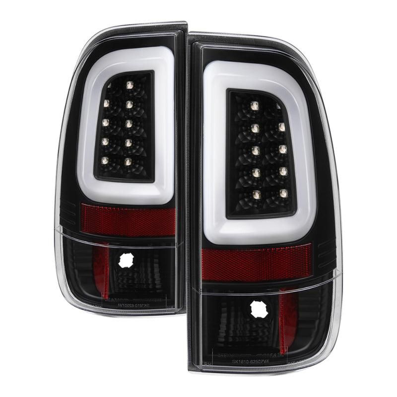 SPYDER 5084712 - SPY5084712 - Spyder 08-16 Ford Super Duty F-250 V3 Light Bar LED Tail Lights - Black (ALT-YD-FS07V3-LBLED-BK) - Shipped in Europe - Tuningsupply.com