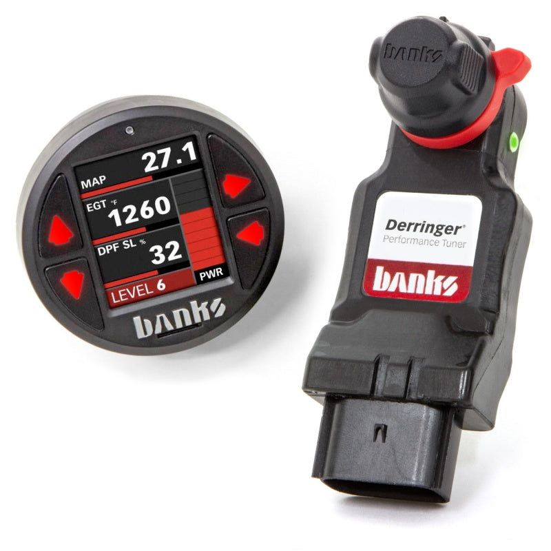 Banks Power 66693 - GBE66693 - Banks Power 17-19 Ford F250/F350 6.7L Power Stroke Derringer Tuner (Gen 2) w/ Super Gauge - Shipped in Europe - Tuningsupply.com