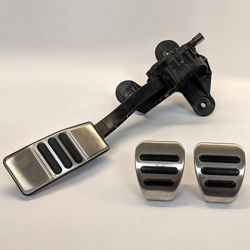 Ford Racing M-2301-BM - FRPM-2301-BM - Ford Racing Aluminum and Urethane 11-17 Ford Mustang - Upgrade to Premium Package Pedals - Shipped in Europe - Tuningsupply.com