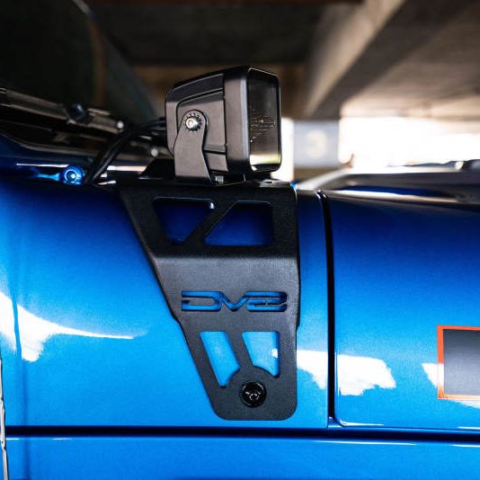 DV8 Offroad LBJL-06 - DVELBJL-06 - DV8 Offroad 20-22 Jeep JL 392/ Jeep JT Mojave Edition Dual Pod Light Mounts - Shipped in Europe - Tuningsupply.com
