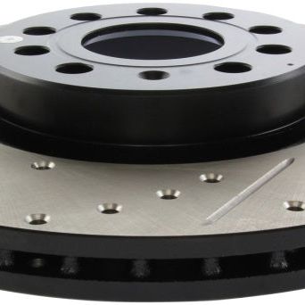 Stoptech 127.33098R - STO127.33098R - StopTech Slotted & Drilled Sport Brake Rotor - Shipped in Europe - Tuningsupply.com