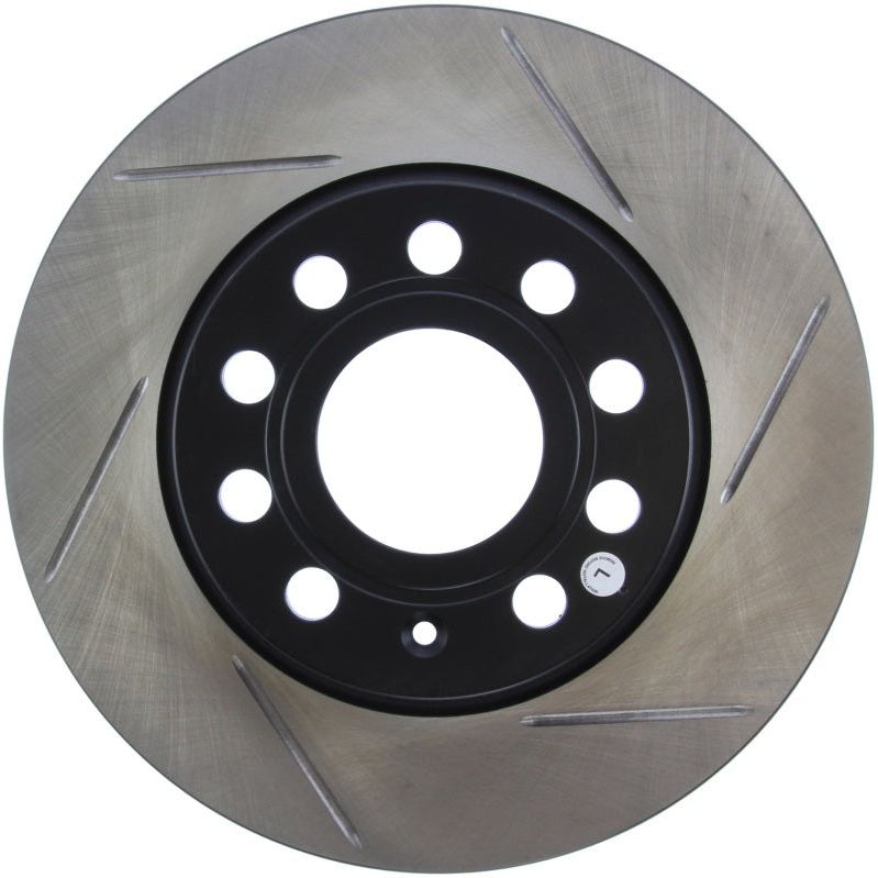 Stoptech 126.33131SL - STO126.33131SL - StopTech Power Slot Volkswagen GTI Rear Left Slotted Rotor - Shipped in Europe - Tuningsupply.com