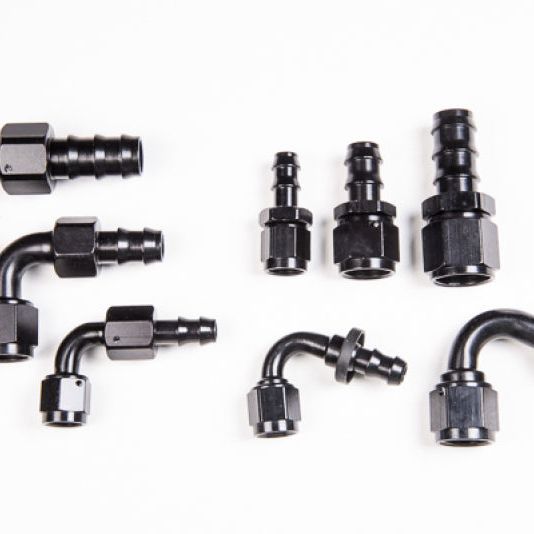 Radium Engineering 14-0213 - RAD14-0213 - Radium Engineering 10AN 90Deg Pushlok Hose End - Shipped in Europe - Tuningsupply.com