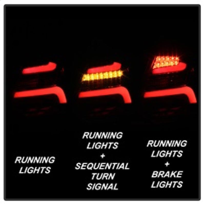 SPYDER 5085139 - SPY5085139 - Spyder 12-14 Ford Focus 5DR LED Tail Lights - Black (ALT-YD-FF12-LED-BK) - Shipped in Europe - Tuningsupply.com