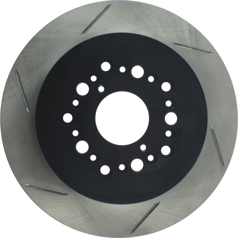 Stoptech 126.44084SR - STO126.44084SR - StopTech Power Slot 93-94 Lexus LS Series / 95-00 LS400 / 92-00 SC 400 Rear Right Slotted Rotor - Shipped in Europe - Tuningsupply.com