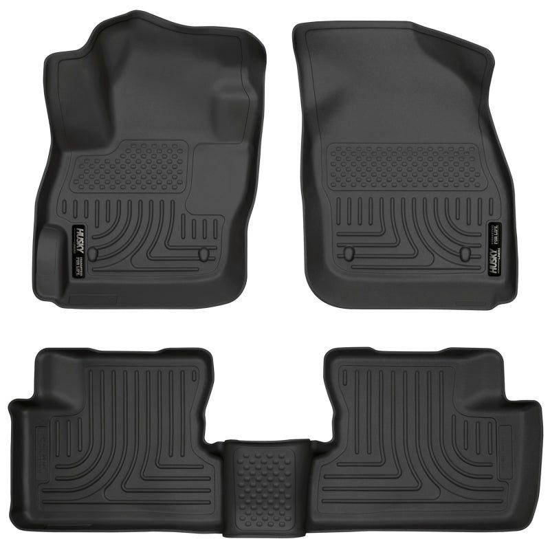 Husky Liners 98631 - HSL98631 - Husky Liners 10-12 Mazda 3 WeatherBeater Combo Black Floor Liners - Shipped in Europe - Tuningsupply.com