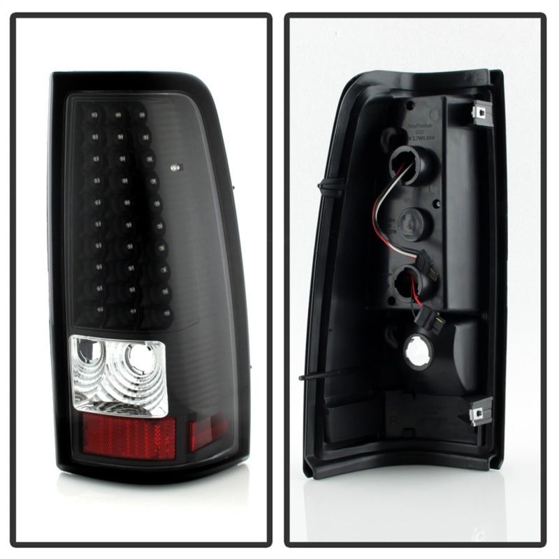 SPYDER 5008817 - SPY5008817 - xTune Chevy Silverado 1500/2500/3500 99-02 LED Tail Lights Black ALT-ON-CS99-LED-BK - Shipped in Europe - Tuningsupply.com