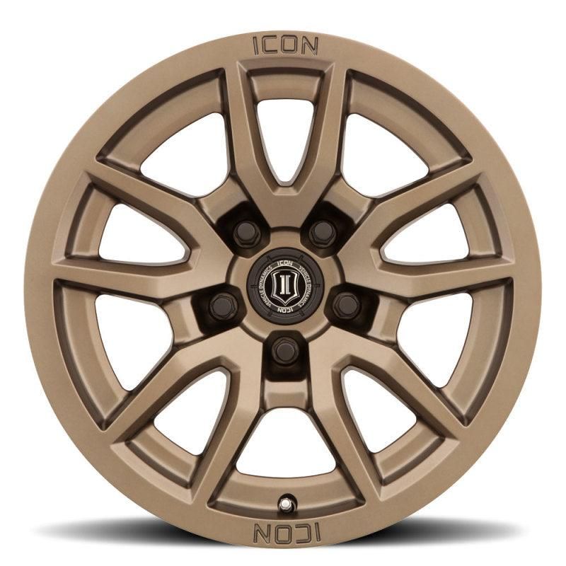 ICON 2617855557BR - ICO2617855557BR - ICON Vector 5 17x8.5 5x150 25mm Offset 5.75in BS 110.1mm Bore Bronze Wheel - Shipped in Europe - Tuningsupply.com