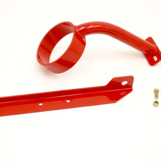 BMR Suspension DSL010R - BMRDSL010R - BMR 05-10 S197 Mustang Front Driveshaft Safety Loop - Red - Shipped in Europe - Tuningsupply.com