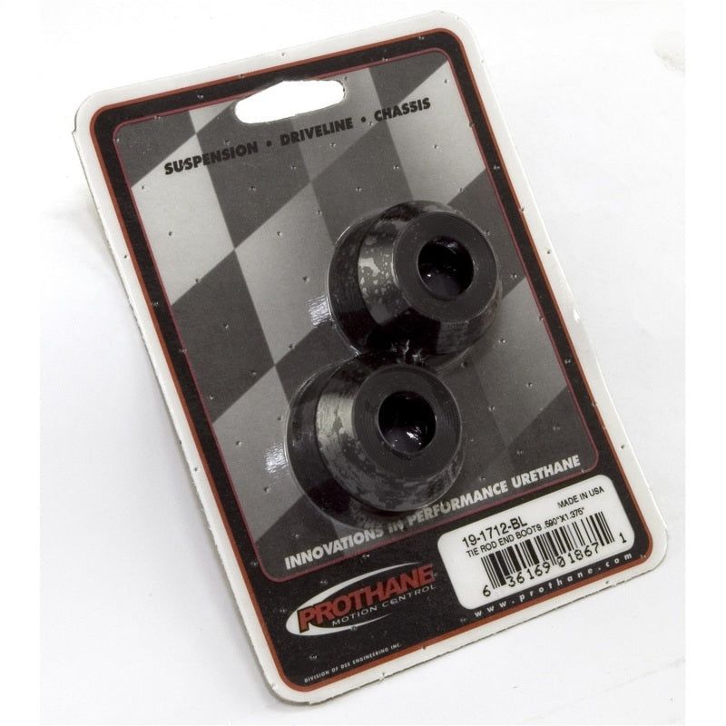 Rugged Ridge 19-1712BL - RUG19-1712BL - Rugged Ridge Tie Rod End Dust Boots Black 46-06 Willys and Models - Shipped in Europe - Tuningsupply.com