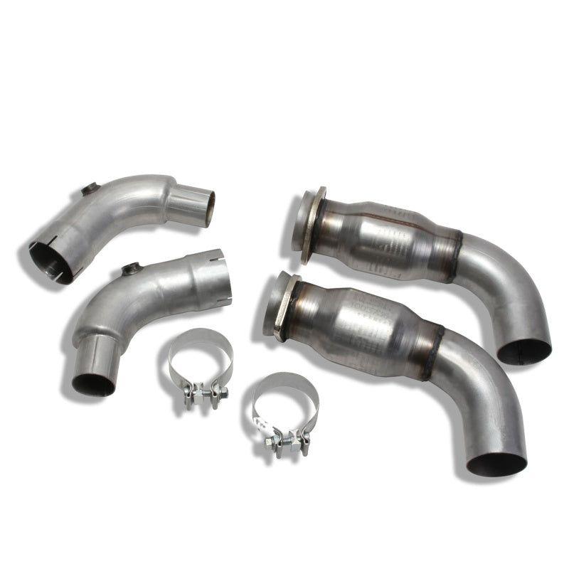 BBK 16481 - BBK16481 - BBK 05-20 Dodge Challenger/Charger 6.1/6.2/6.4L Hemi 3in Catted High Flow Mid Pipe - Shipped in Europe - Tuningsupply.com