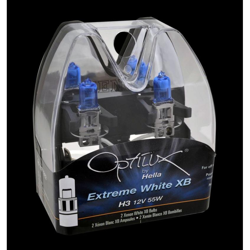 Hella LAH71071312 - HELLAH71071312 - Hella H3 12V 55W Xen White XB Bulb (Pair) - Shipped in Europe - Tuningsupply.com