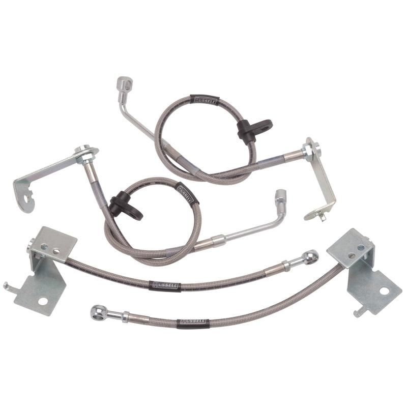 Russell 693380 - RUS693380 - Russell Performance 05-11 Ford Mustang (with ABS) Brake Line Kit - Shipped in Europe - Tuningsupply.com