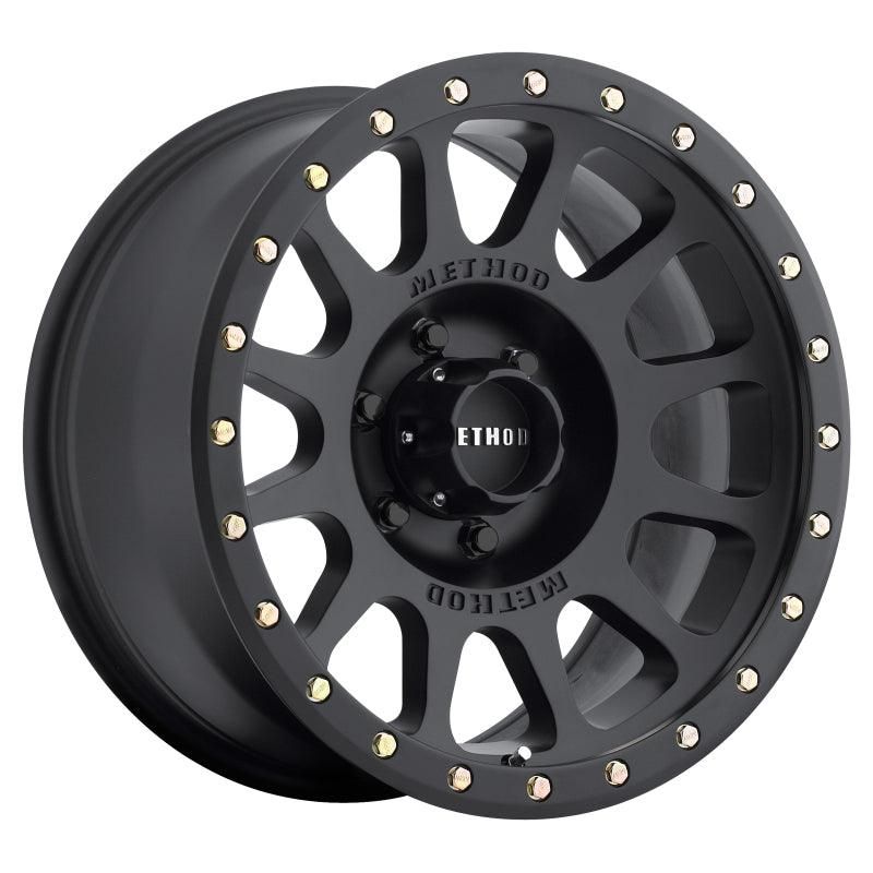 Method Wheels MR30521060518N - MRWMR30521060518N - Method MR305 NV 20x10 -18mm Offset 6x5.5 108mm CB Matte Black Wheel - Shipped in Europe - Tuningsupply.com