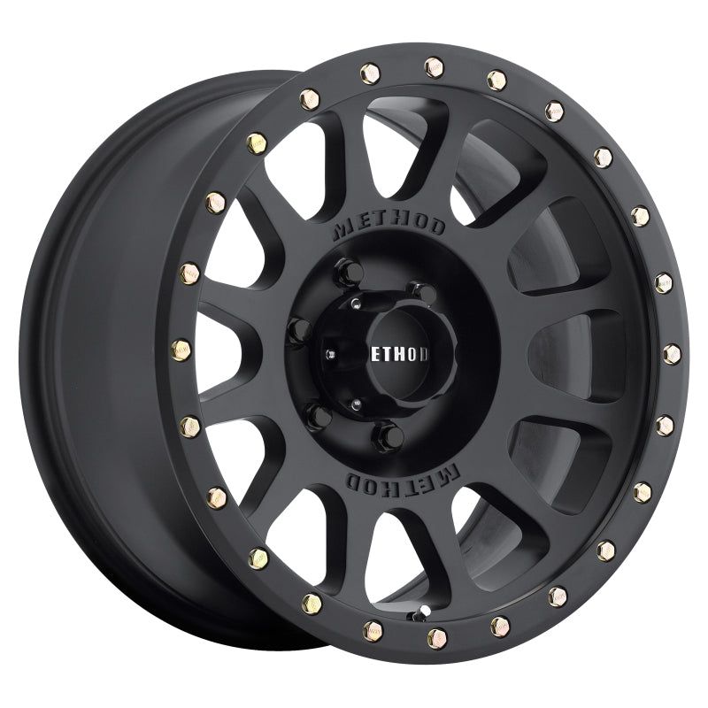 Method Wheels MR30589016518 - MRWMR30589016518 - Method MR305 NV 18x9 +18mm Offset 6x135 94mm CB Matte Black Wheel - Shipped in Europe - Tuningsupply.com