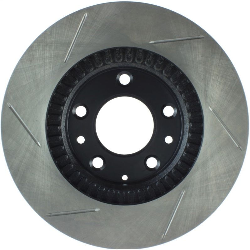 Stoptech 126.45075SL - STO126.45075SL - StopTech Mazda Miata NC Rotor de freno delantero izquierdo ranurado Sport - Shipped in Europe - Tuningsupply.com