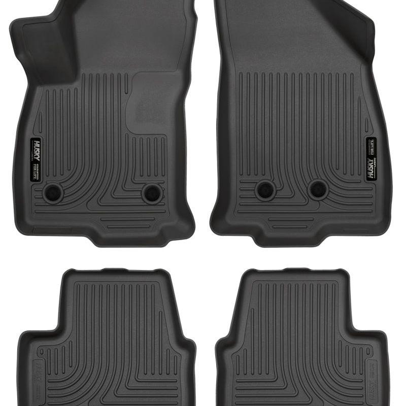Husky Liners 98281 - HSL98281 - Husky Liners 2016 Chevrolet Volt WeatherBeater Combo Black Floor Liners - Shipped in Europe - Tuningsupply.com