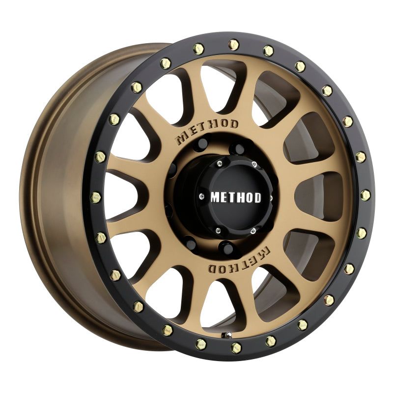 Method Wheels MR30589087918 - MRWMR30589087918 - Method MR305 NV 18x9 +18mm Offset 8x170 130.81mm CB Method Bronze/Black Street Loc Wheel - Shipped in Europe - Tuningsupply.com