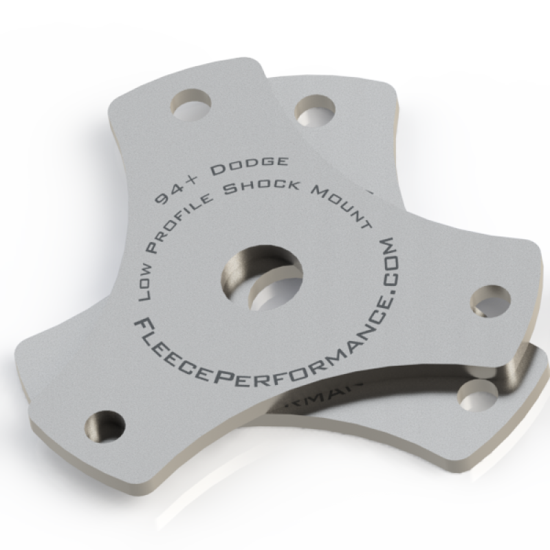 Fleece Performance FPE-LPSM - FPEFPE-LPSM - Fleece Performance 2500 and 3500 Low Profile Shock Mounts - Shipped in Europe - Tuningsupply.com