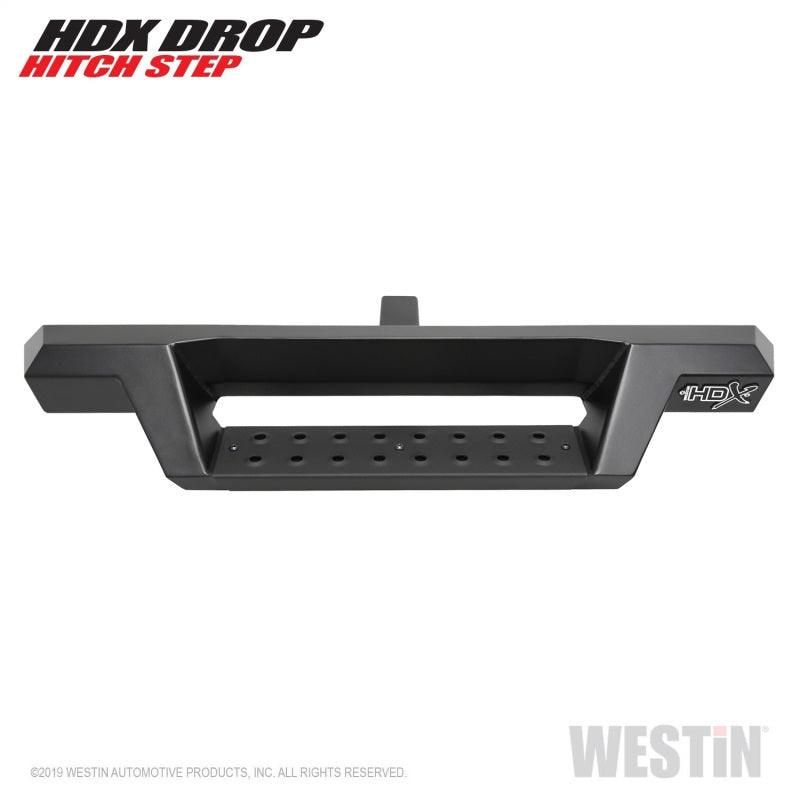 Westin 56-10015 - WES56-10015 - Westin HDX Drop Hitch Step 34in Step 2in Receiver - Textured Black - Shipped in Europe - Tuningsupply.com