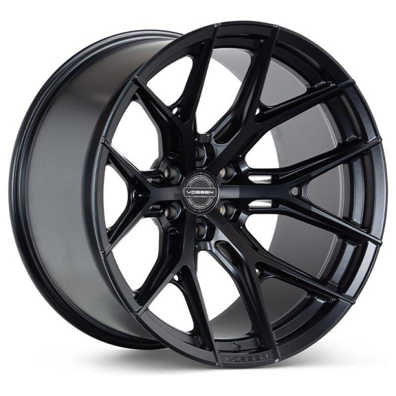 Vossen HF64-0F02 - VOSHF64-0F02 - Vossen HF6-4 20x9.5 / 6x135 / ET15 / Deep Face / 87.1 - Satin Black Wheel - Shipped in Europe - Tuningsupply.com