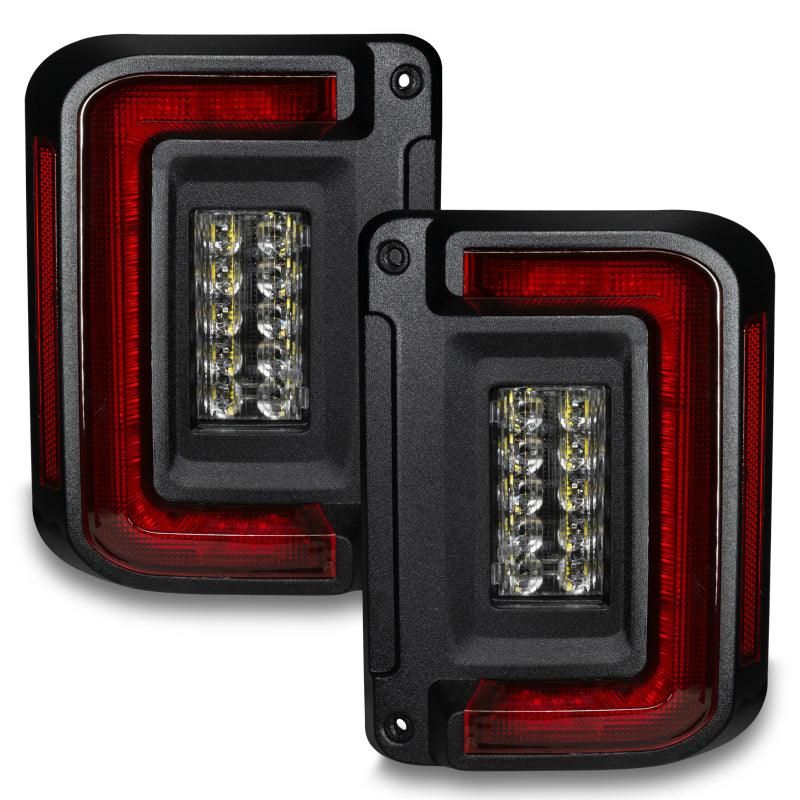 ORACLE Lighting 5891-504 - ORL5891-504 - Oracle Lighting Jeep Wrangler JK Flush Mount LED Tail Lights - Shipped in Europe - Tuningsupply.com