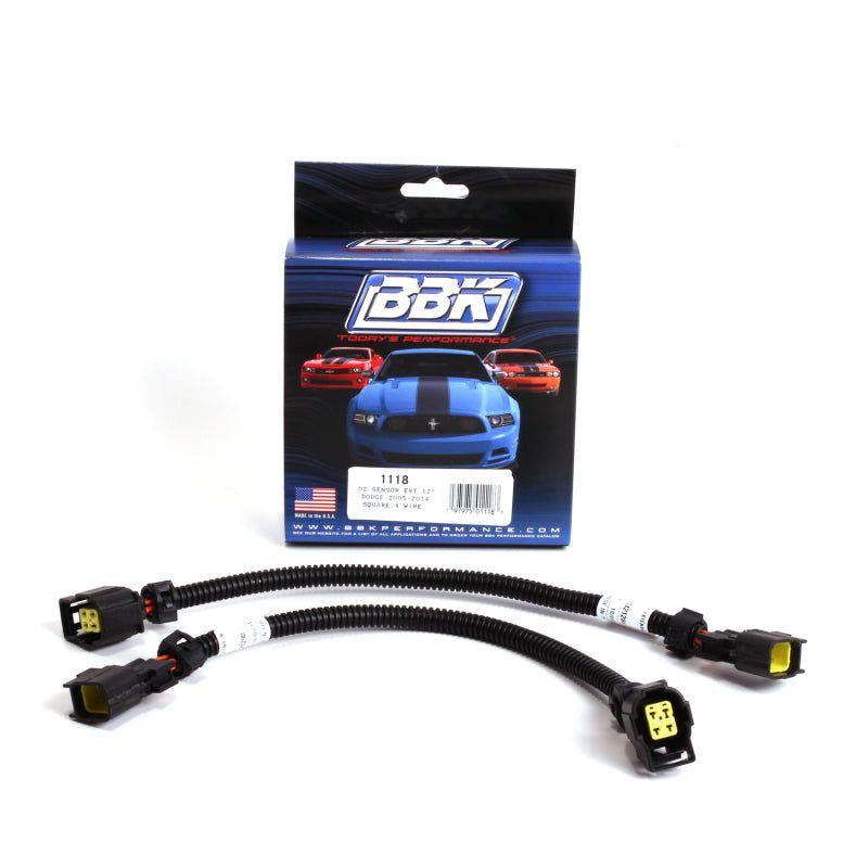 BBK 1118 - BBK1118 - BBK 05-20 Dodge 4 Pin Square Style O2 Sensor Wire Harness Extensions 12 (pair) - Shipped in Europe - Tuningsupply.com