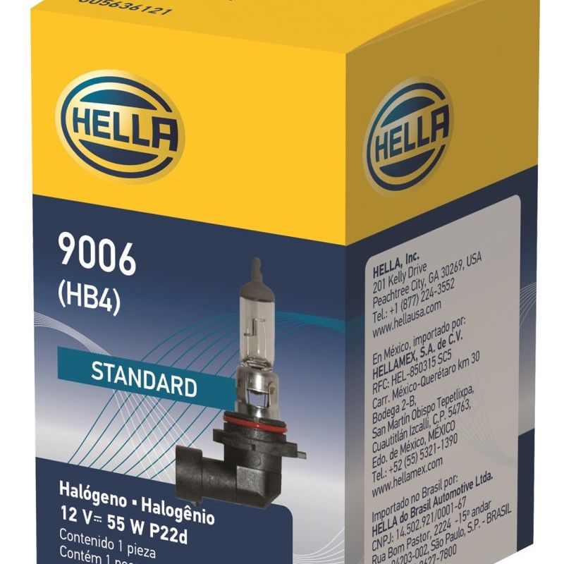 Hella LA9006 - HELLA9006 - Hella 9006 12V 55W Halogen Bulb - Shipped in Europe - Tuningsupply.com