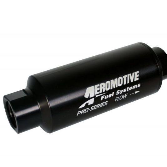 Aeromotive 12339 - AER12339 - Aeromotive Pro-Series In-Line Fuel Filter - ORB-12 - 10 Micron Microglass Element - Shipped in Europe - Tuningsupply.com