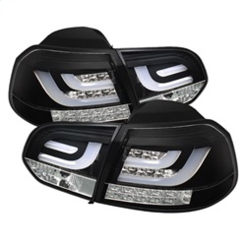 SPYDER 5071767 - SPY5071767 - Spyder Volkswagen Golf/GTI 10-13 G2 Type With Light Bar LED Tail Lights Black ALT-YD-VG10-LED-G2-BK - Shipped in Europe - Tuningsupply.com