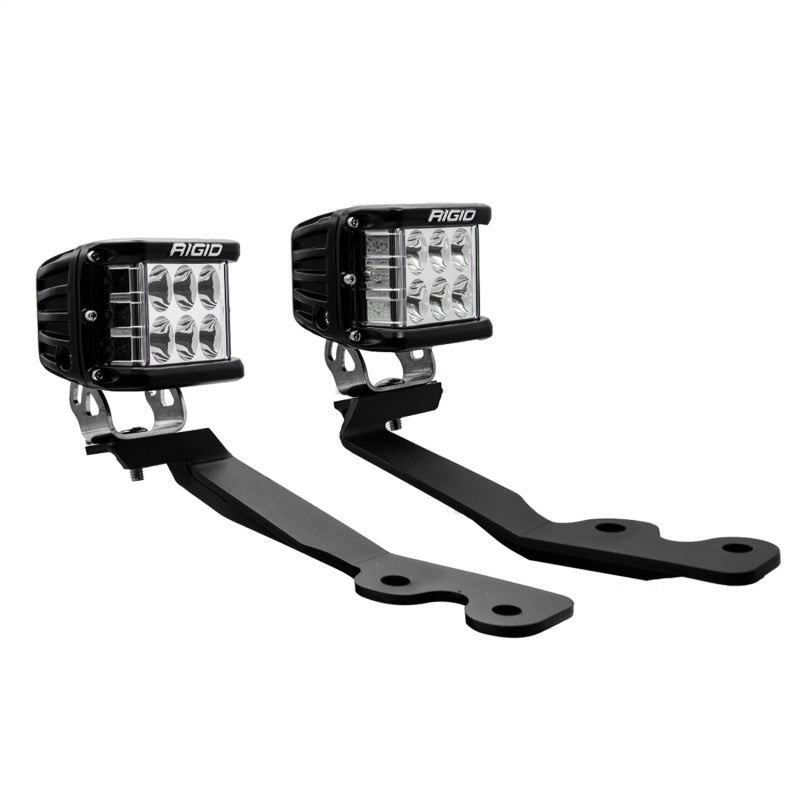 Rigid Industries 46808 - RIG46808 - Rigid Industries 2022+ Toyota Tundra A-Pillar Lighting Kit (Fits 360-Series, D-SS Series) - Shipped in Europe - Tuningsupply.com