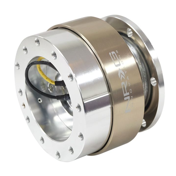 NRG SRK-100TI - NRGSRK-100TI - NRG Quick Release Gen 1.5 - Silver Body / Titanium Chrome Ring - Shipped in Europe - Tuningsupply.com