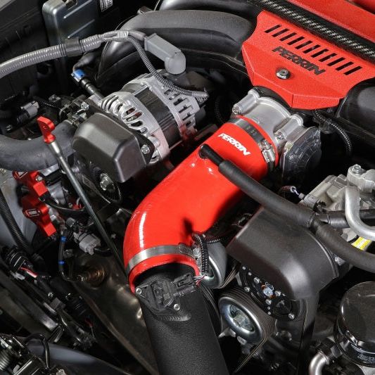 Perrin Performance PSP-INT-432RD - PERPSP-INT-432RD - PERRIN 22-25 Subaru BRZ / Toyota GR86 Inlet Hose - Red - Shipped in Europe - Tuningsupply.com