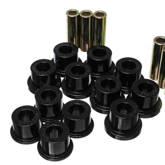 Energy Suspension 8.2116G - ENG8.2116G - Energy Suspension Rear Leaf Spring Bushings - Black - Shipped in Europe - Tuningsupply.com