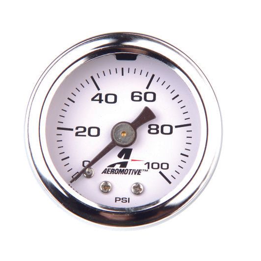 Aeromotive 15633 - AER15633 - Aeromotive 0-100 PSI Fuel Pressure Gauge - Shipped in Europe - Tuningsupply.com