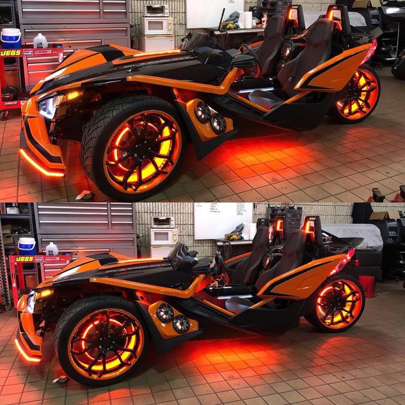 ORACLE Lighting 4215-334 - ORL4215-334 - Oracle LED Illuminated Wheel Rings - ColorSHIFT No Remote - ColorSHIFT No Remote - Shipped in Europe - Tuningsupply.com