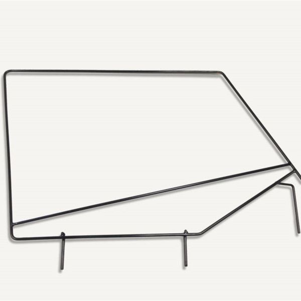 Rampage 89699 - RAM89699 - Rampage 1987-1995 Jeep Wrangler(YJ) Window Frame Only - Black - Shipped in Europe - Tuningsupply.com