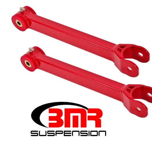 BMR Suspension TCA059R - BMRTCA059R - BMR 16-17 6th Gen Camaro Non-Adj. Lower Trailing Arms (Polyurethane) - Red - Shipped in Europe - Tuningsupply.com