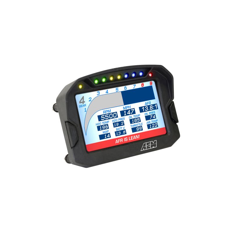 AEM 30-5602 - AEM30-5602 - AEM CD-5G Carbon Digital Dash Display w/ Interal 10Hz GPS & Antenna - Shipped in Europe - Tuningsupply.com