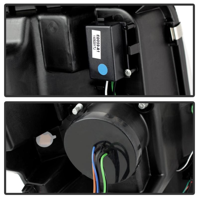 SPYDER 5077639 - SPY5077639 - Spyder Ford F150 13-14 Projector Factory Xenon Model- Light Bar DRL Chrm PRO-YD-FF15013-LBDRL-HID-C - Shipped in Europe - Tuningsupply.com