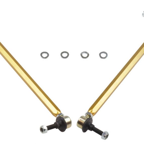 Whiteline KLC178 - WHLKLC178 - Whiteline 10+ Chevy Camaro FR Coupe Front Sway Bar - Link Assy H/D Adj Steel Ball (360mm C to C) - Shipped in Europe - Tuningsupply.com