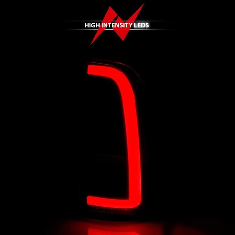 ANZO 311412 - ANZ311412 - ANZO 00-06 Toyota Tundra (Std. Bed/Reg Cab) LED Taillights w/Light Bar Black Housing Smoke Lens - Shipped in Europe - Tuningsupply.com