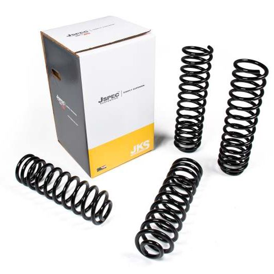 JKS Manufacturing JSPEC2351 - JKSJSPEC2351 - JKS Manufacturing 07-18 Jeep Wrangler JK 2dr 3.5in Coil Box Kit - Shipped in Europe - Tuningsupply.com
