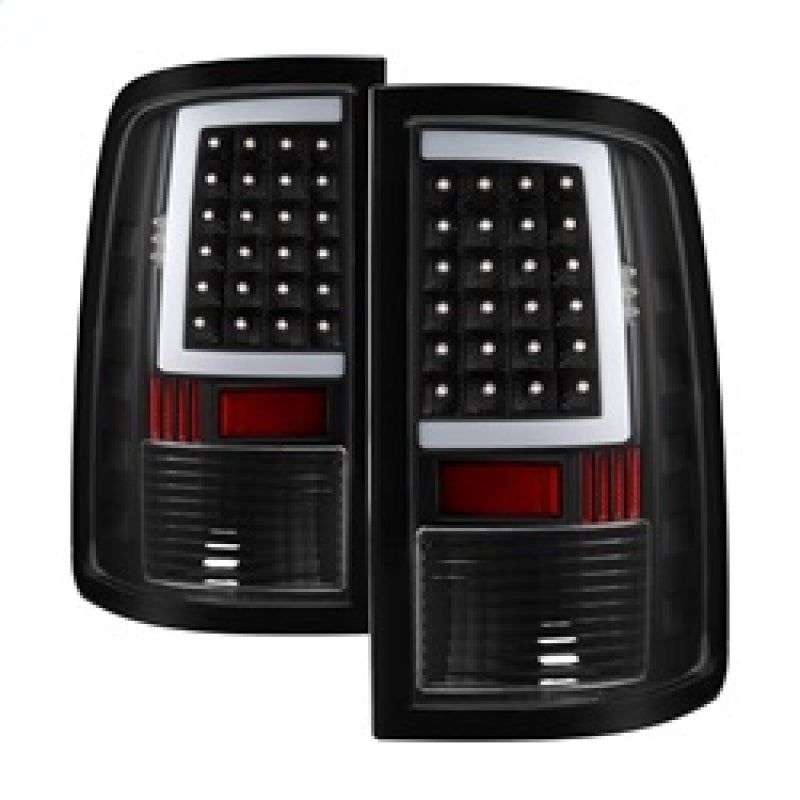 SPYDER 9041013 - SPY9041013 - xTune 13-18 Dodge Ram 1500 LED Tail Lights - Black (ALT-ON-DRAM13V2-LBLED-BK) - Shipped in Europe - Tuningsupply.com