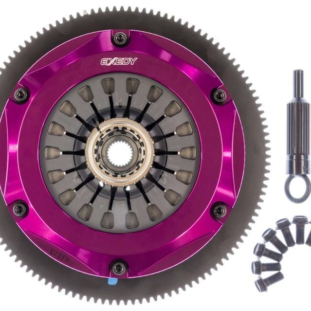 Exedy FM023SB - EXEFM023SB - Exedy 2004-2014 Subaru Impreza WRX STI H4 Hyper Triple Cerametallic Clutch Rigid Disc Pull Type - Shipped in Europe - Tuningsupply.com