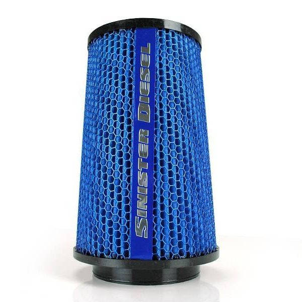 Sinister Diesel SD-CAI-FILTER - SINSD-CAI-FILTER - Sinister Diesel 4in ID 10in Tall Replacement Air Filter - Shipped in Europe - Tuningsupply.com