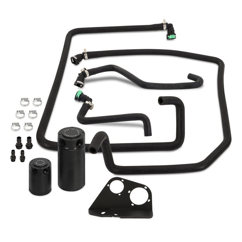 Mishimoto MMBCC-F35T-21 - MISMMBCC-F35T-21 - Mishimoto 2021+ Ford F-150 3.5L EcoBoost Oil Catch Can Kit - Shipped in Europe - Tuningsupply.com