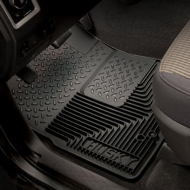 Husky Liners 51181 - HSL51181 - Husky Liners 07-12 GM Silverado/Sierra/Tahoe/Yukon/Escalade Heavy Duty Black Front Floor Mats - Shipped in Europe - Tuningsupply.com
